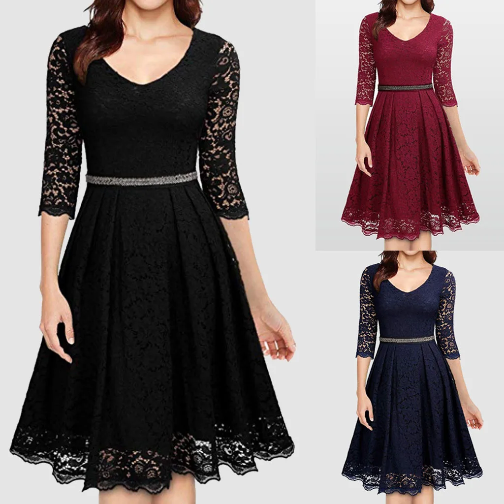 Модные женские молнии бисером v образным вырезом сплошные кружевные лоскутные