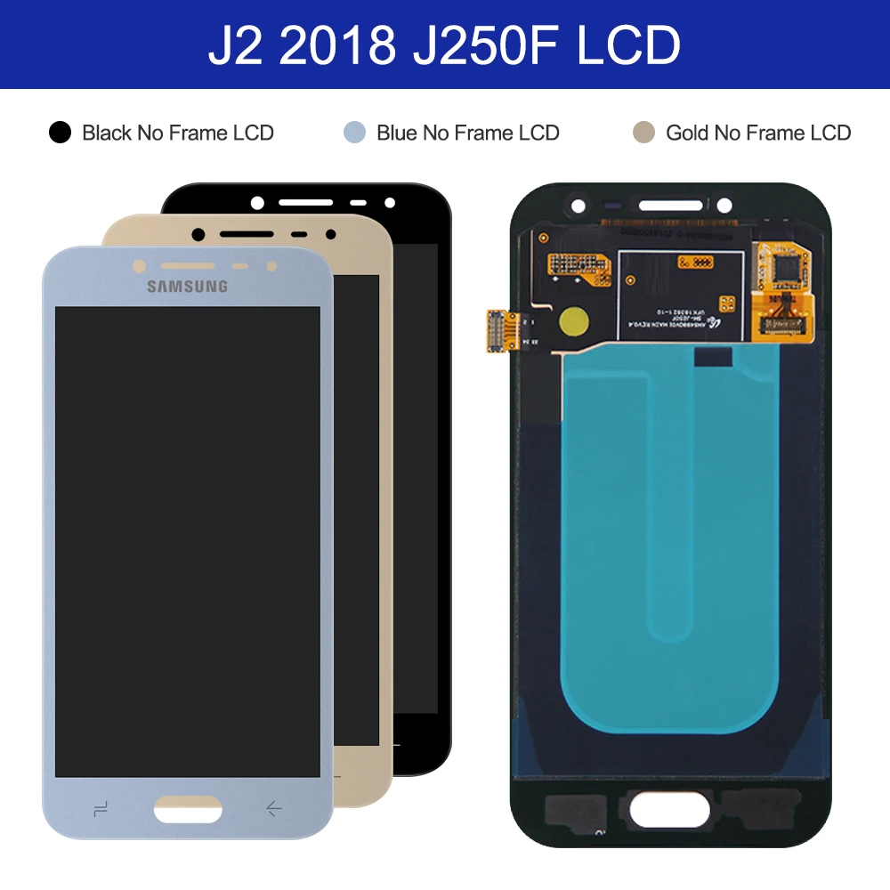 ЖК дисплей Super AMOLED 5 0 дюйма для Samsung Galaxy J2 Pro 2018 J250 SM J250F/DS сенсорный экран дигитайзер