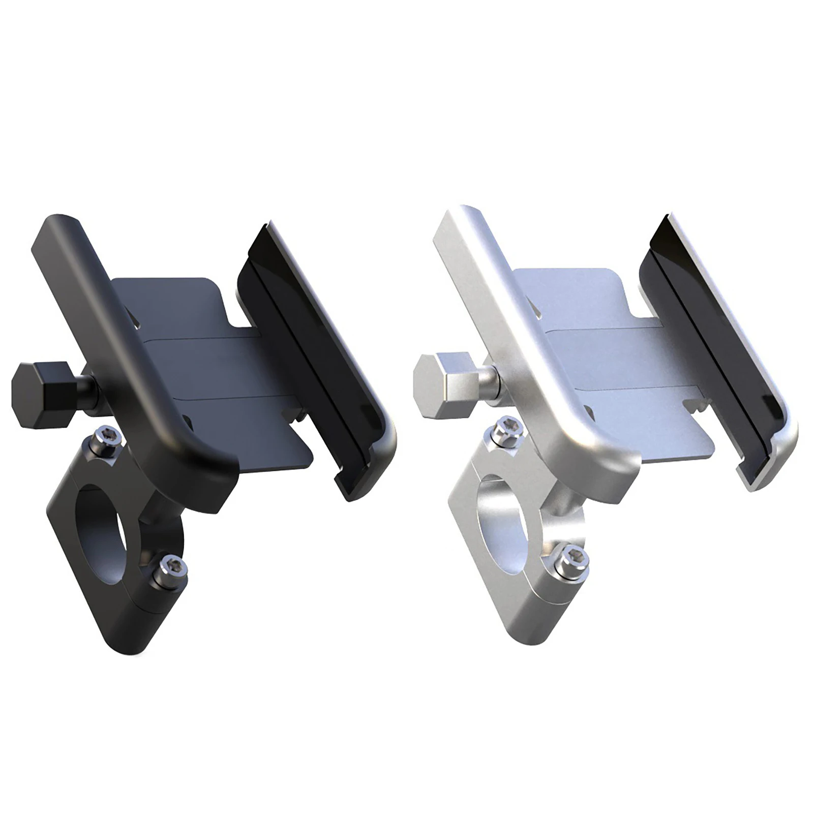 

Bicycle Phone Holder Aluminum Alloy Motorcycle Phone Bracket Take Out Navigation Shock Proof Riding Equipment