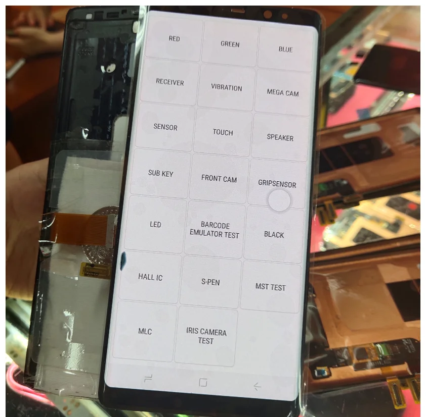 note8 no Frame Dead point для samsung Note 8 ЖК-дисплей сенсорный экран дигитайзер для samsung Galaxy Note 8 N9500 N9500F N900D N900U AMOLED - Цвет: note8 no Frame