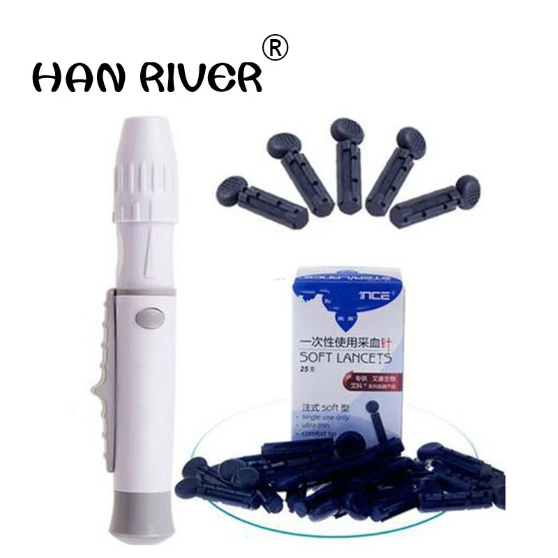 Игла для взятия крови Стерильная игла с помощью ручки|blood lancet|lancet needlesterile blood lancet |