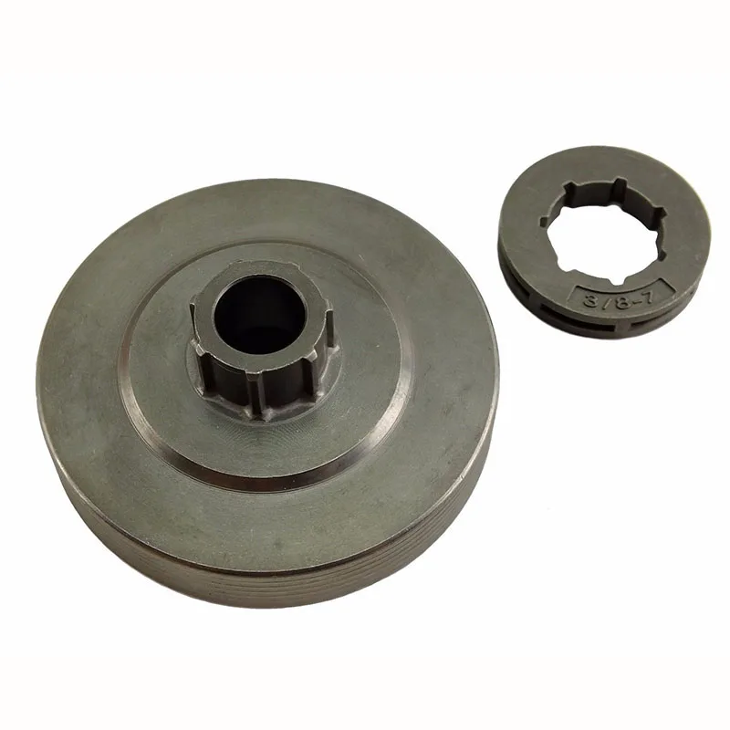 

3/8-7T Clutch Drum Rim Sprocket Bearing Kit For Chainsaw 4500 5200 5800 45CC