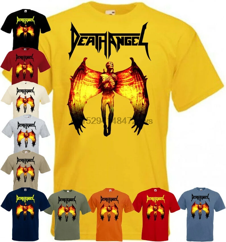 

Death Angel Live in Germany T-shirt orange black yellow red all sizes S...5XL
