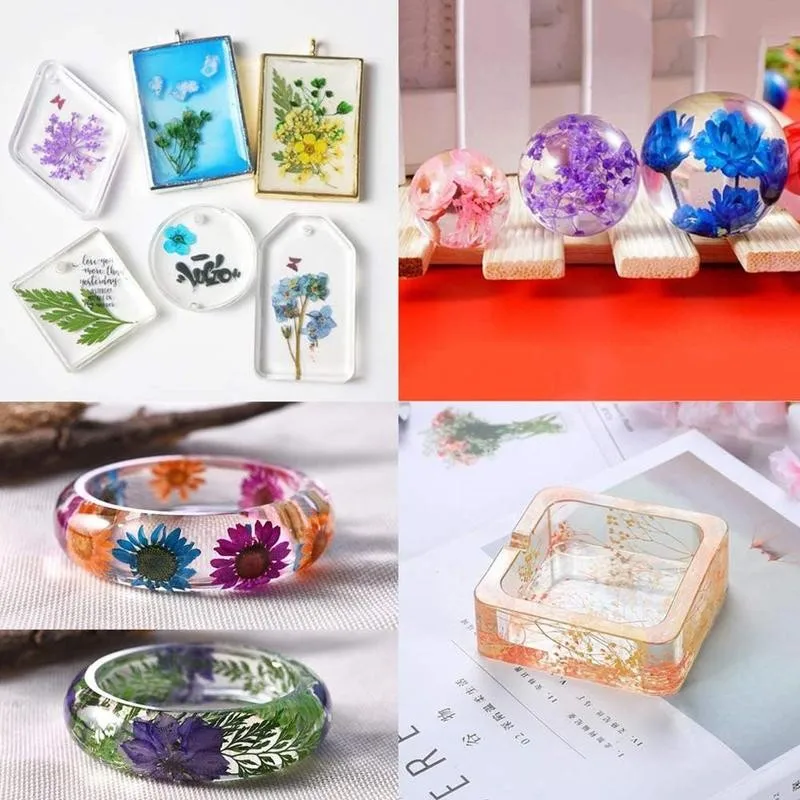 

1 Box Natural Dried Flower Dry Plants Real Flowers Jewelry Epoxy Making Craft Accessories Necklace DIY Aromatherapy T9B0 Ca V4M2