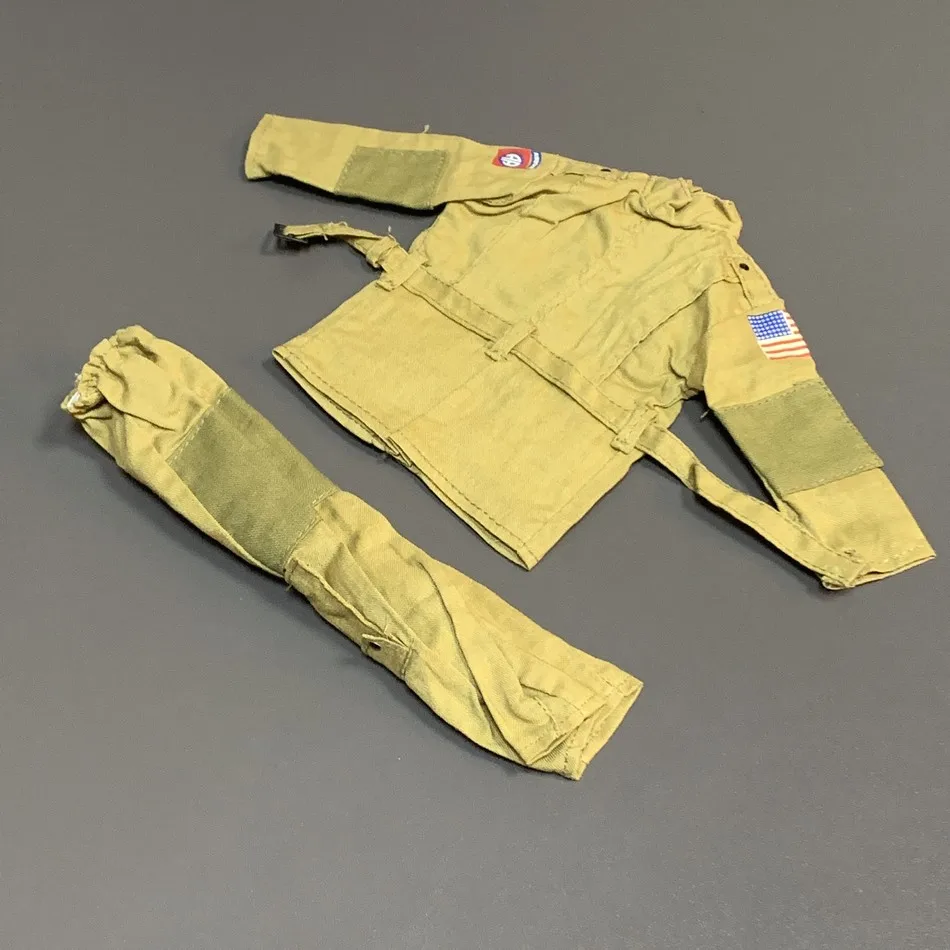 2 костюма 1:6 масштаб WW2 США 82nd Airbone Пиджаки и брюки униформа для Gi Джо бби 21 век