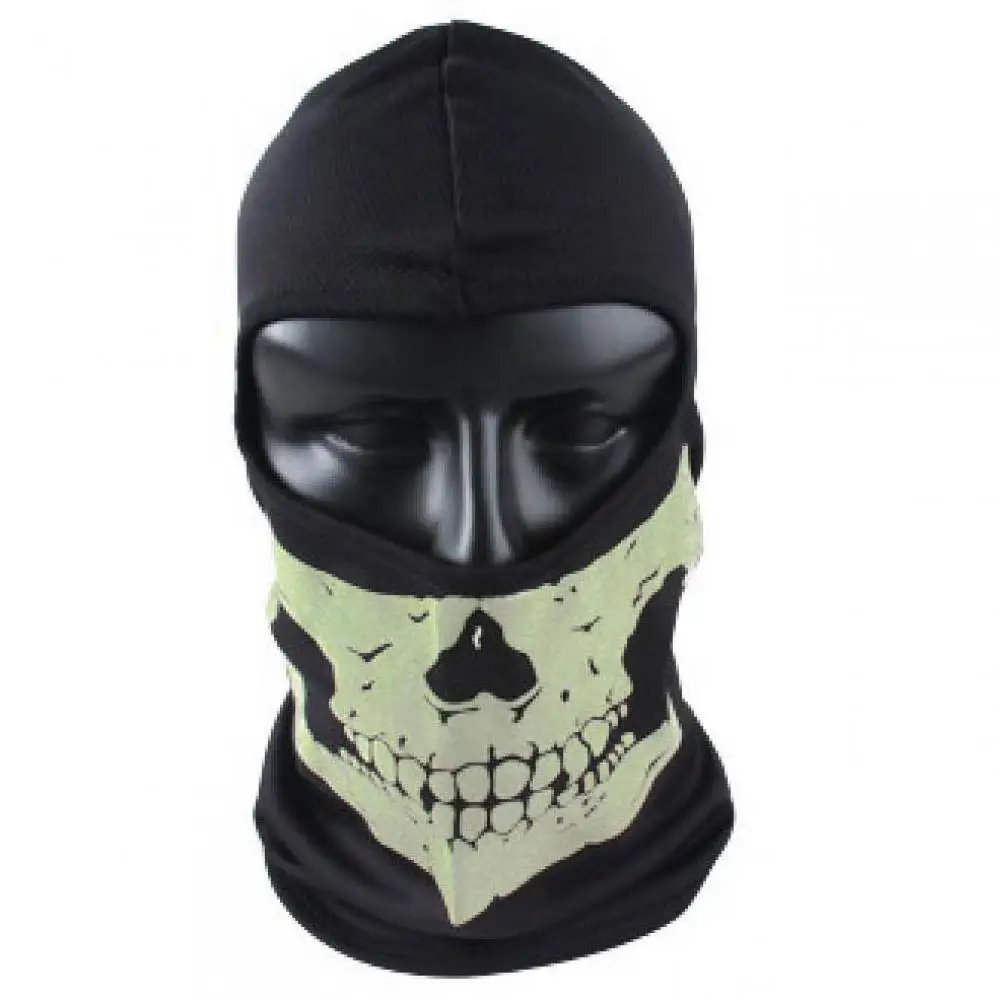 

Men and women halloween unisex scarf,Ski Skull half face mask