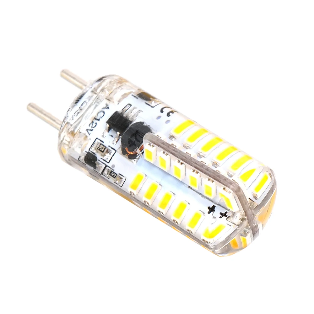 GY6.35 светоизлучающая Диодная лампочка AC/DC12V 2W 350lm 48-3014SMD галогенная лампочка-кукуруза Хрустальная люстра