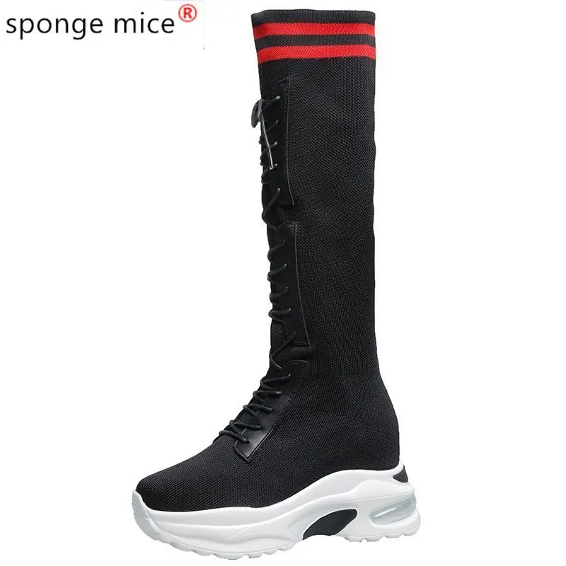 

Stretch socks, shoes, boots, high heels flat heels platform shoes womens boots women boots 2020 Slip-On Spring/Autumn