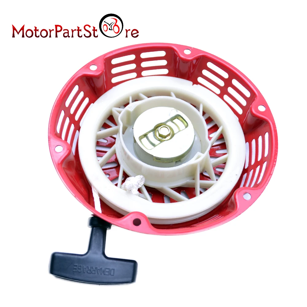 FLYPIG 2 шт Красный Потяните старт красный отдачи крышка 8HP & 9HP для Honda GX240 GX270 28400 ZE2 W01