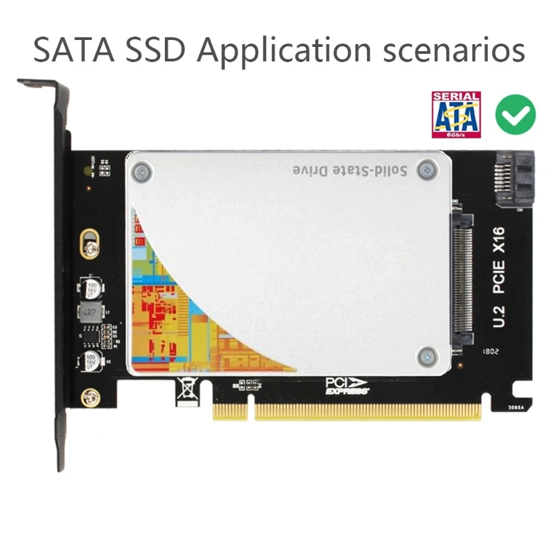 Full Speed NGFF NVMe SSD PCIE PCI-Express 3.0 X16 to U.2 Adapter Converter Card Module New | Компьютеры и офис