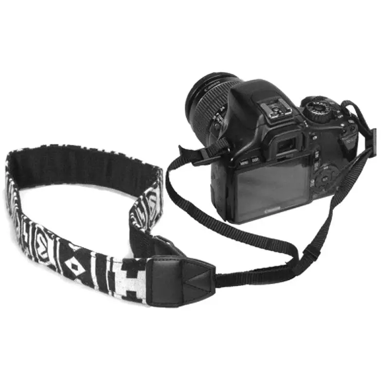 1 шт. ремень на шею и плечо для камеры Мягкий SLR DSLR прочный хлопок Nikon Canon Sony Panasonic