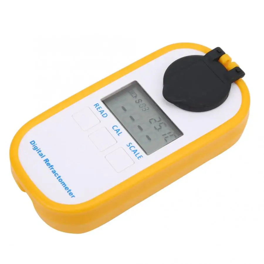 Цифровой рефрактометр 0-28% цифровой измеритель соли концентрации Рефрактометр