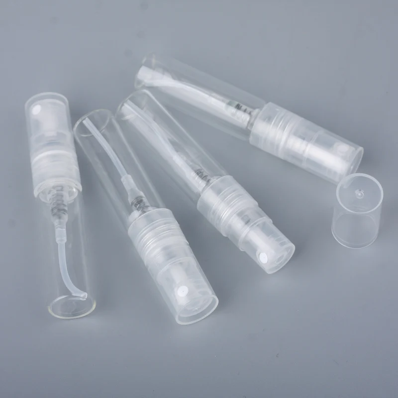 100 шт./лот 3 мл мини флакон для духов стеклянный спрей многоразовые пустые флаконы