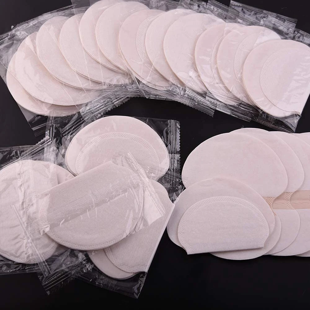 

Underarm Sweat Pads 200 PCS Anti Perspiration Disposable Armpit Sweatproof Sheet Absorbing Odour Avoiding Seeping Invisible Mat