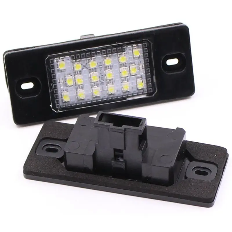 2 шт. светодиодный светильник номерного знака без ошибок для Vw Volkswagen Golf 5 Touring Touareg