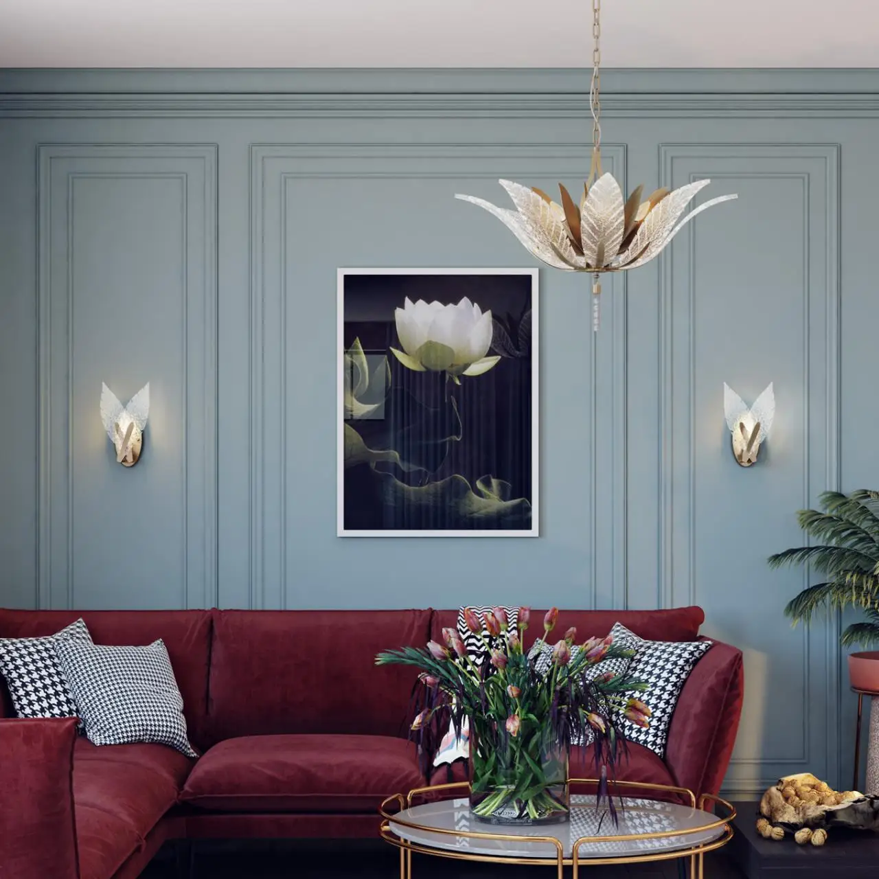 Wall lamp Odeon light floweri 4838/1W 40W IP20 wall lights decor on the sconce | Освещение
