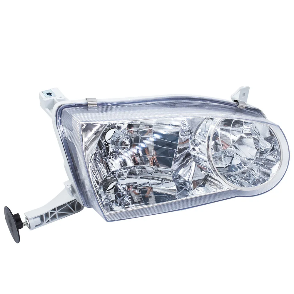 

Headlights Headlamp w/Corner Signal Lamp Left+Right For 2001 2002 Toyota Corolla