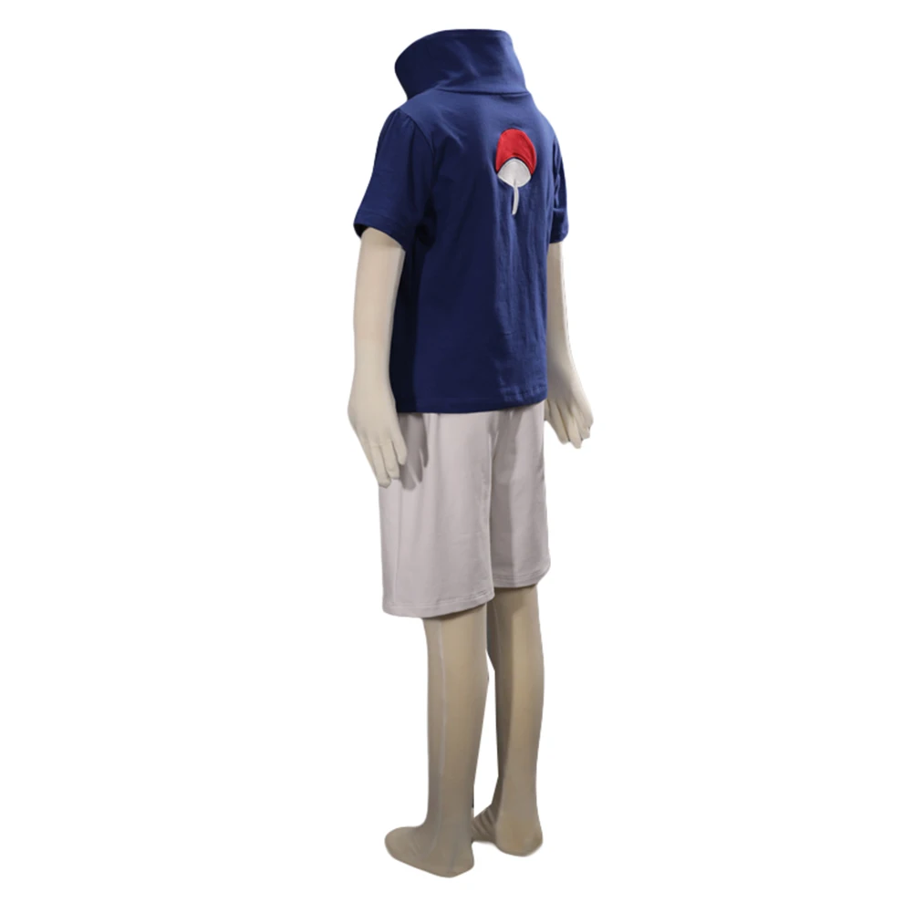 

Brdwn Boys Uzumaki Uchiha Sasuke Cosplay Costume Ninja Suit