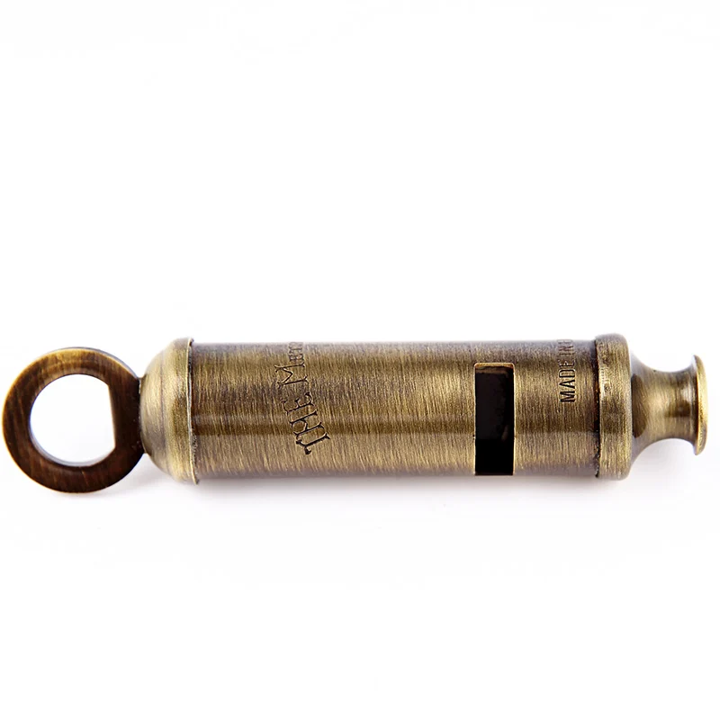 

ACME police troop training whistle outdoor dedicated survival whistle solid polished brass Metropolitan 15 fire rescue whistle