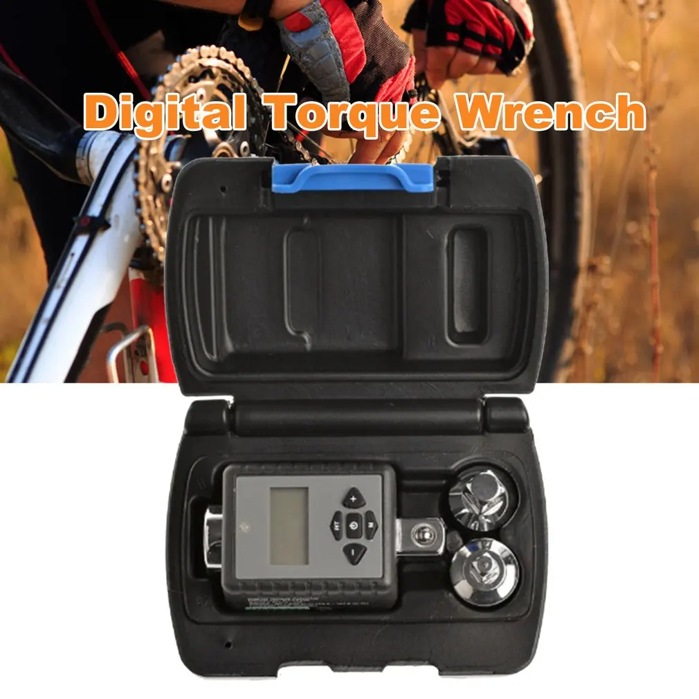 

1/2" Digital Adjustable Torque Wrench Tools kit set Bicycle Bike Repairing Electronic Spanner Hand Tool set