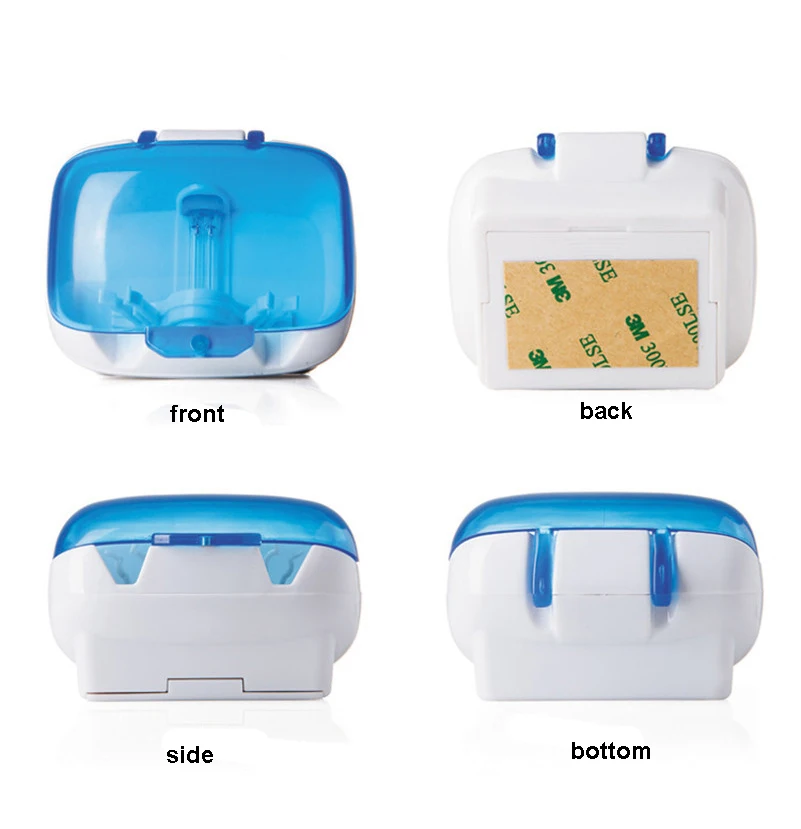 Зубная щетка стерилизатор зубные щетки УФ Дезинфекция коробка настенный