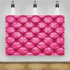 Роскошный розовый кожаный фон для фотосъемки с изображением изголовья кровати дивана декор для детской душевой комнаты фон для фотосъемки в фотостудии