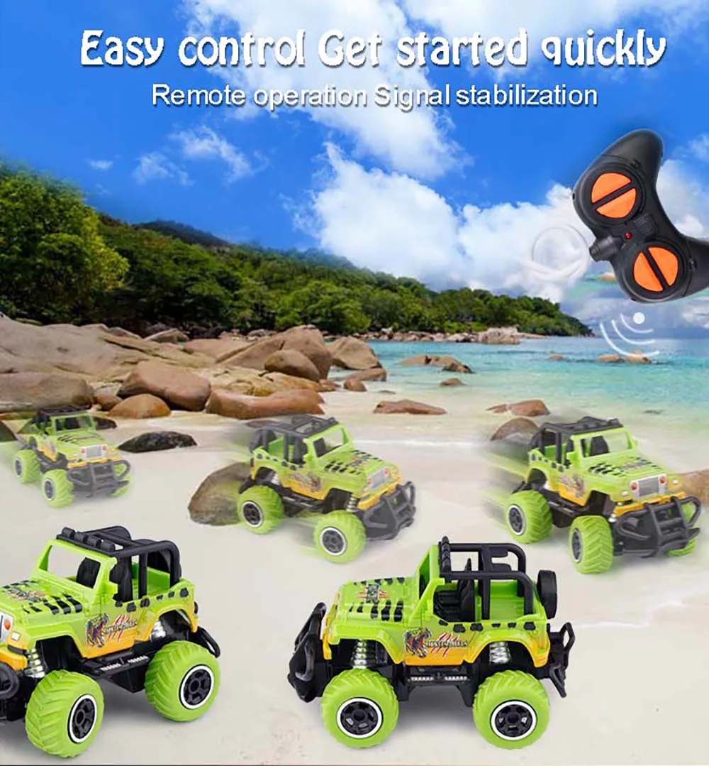 Радиоуправляемый автомобиль HISTOYE граффити внедорожный для детей игрушечный