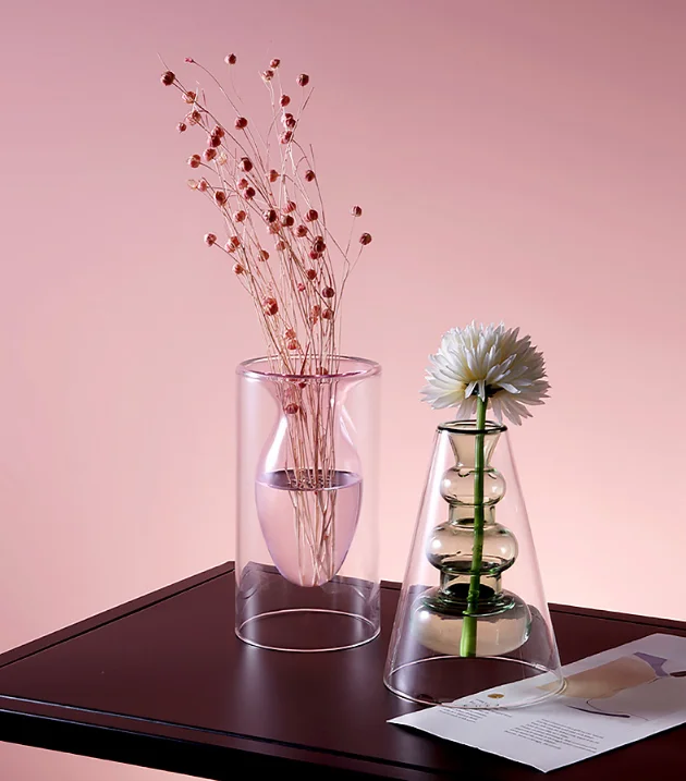 

Nordic Design Plastic Vase European Decoration Home Flower Vase Flower Arrangement Hydroponic Tabletop Vase For Flower Decoratio