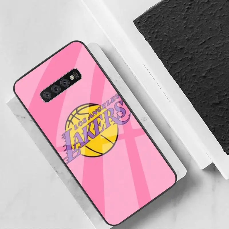 

ZFGHSHYQ Basketball Team Phone Case Tempered Glass For Samsung S6 7 8 9 10 20 Plus Ultra Note8 9 10 10pro
