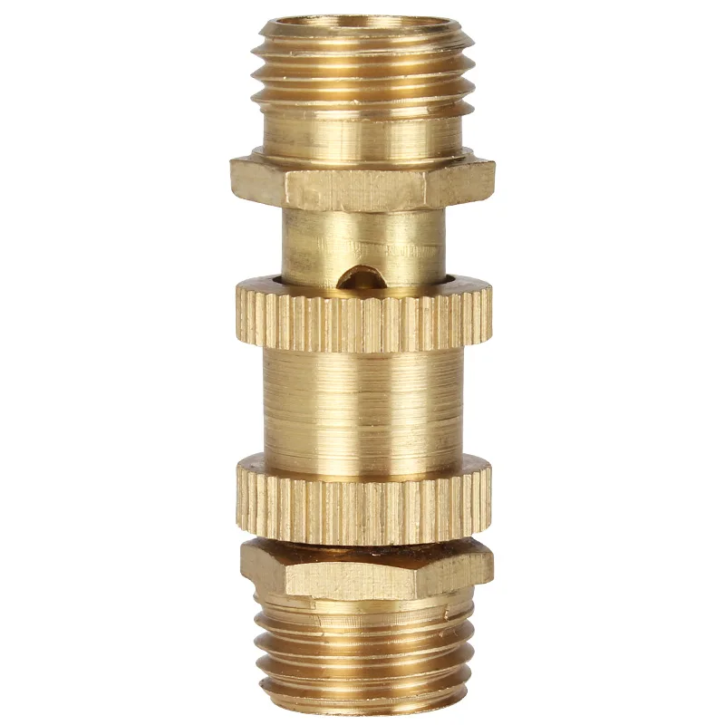 

Bama Air discharge valve 2 points 13MM External thread trachea joint valve Air compressor ventilation valve