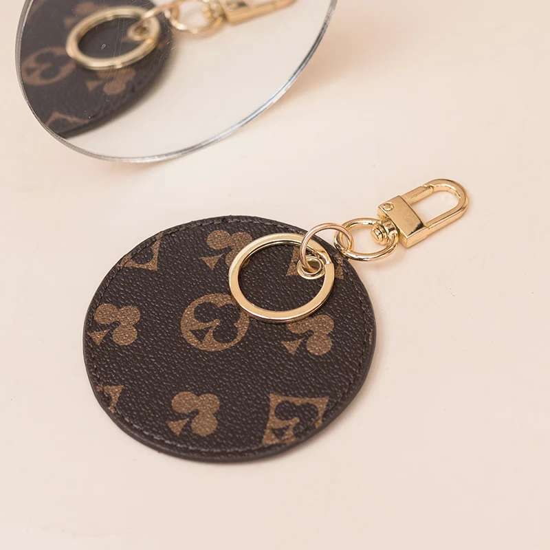 

Keychain Pendant Round Cake Pendant Car Keychain Pendant Key Ring Ring Bag