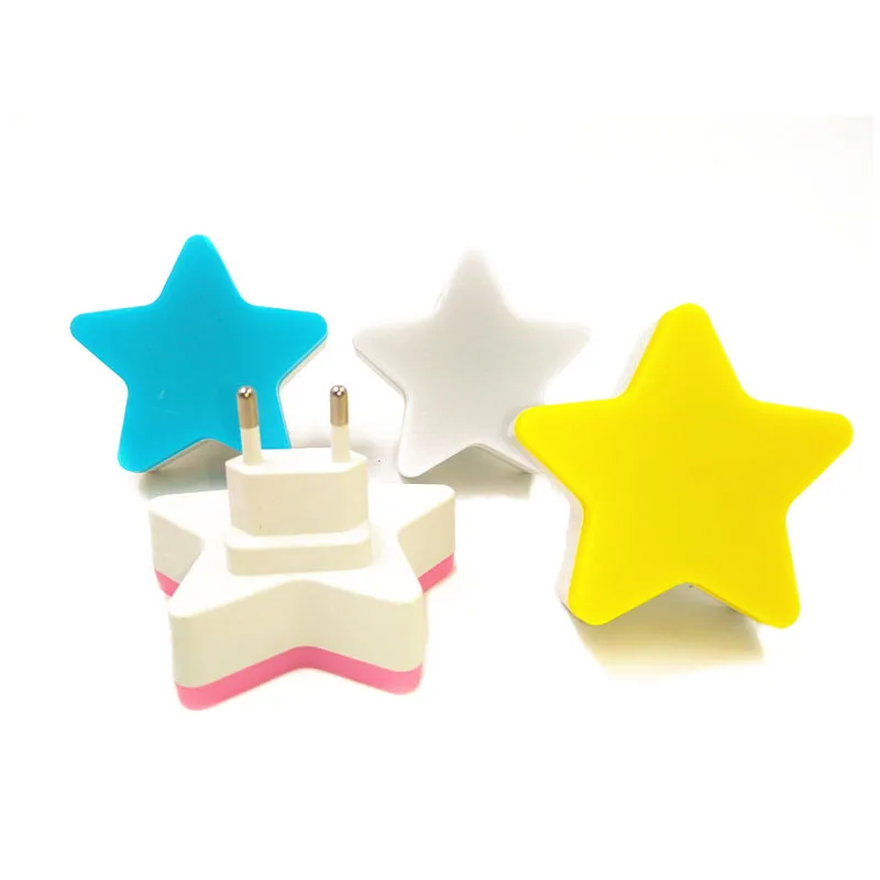 Энергосберегающий мини-светильник в виде звезды и Луны светодиодный ночник