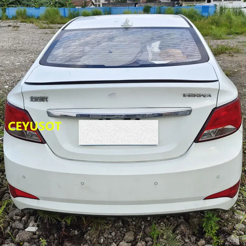 Аксессуары CEYUSOT для V-образного стиля спойлер старый Hyundai Verna полиуретановый