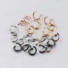 1000 шт. 0,6*4 мм 0,8*4 мм 0,8*5 мм 1*5 мм 1*6 мм PVD-покрытие переходное кольцо из нержавеющей стали Открытый переходник аксессуары кольцо бижутерия фурнитура