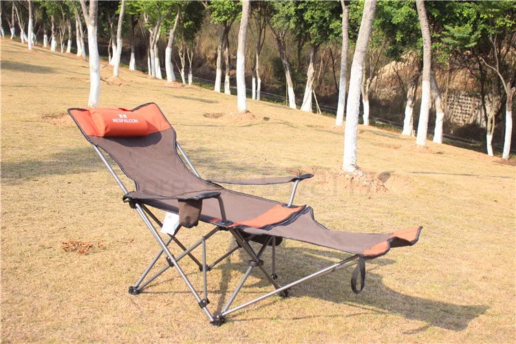 구매 야외 접이식 의자 휴대용 등받이 낚시 라운지 의자 점심 시간 침대 캠핑 레저 의자 앉고 누워있는 해변 의자