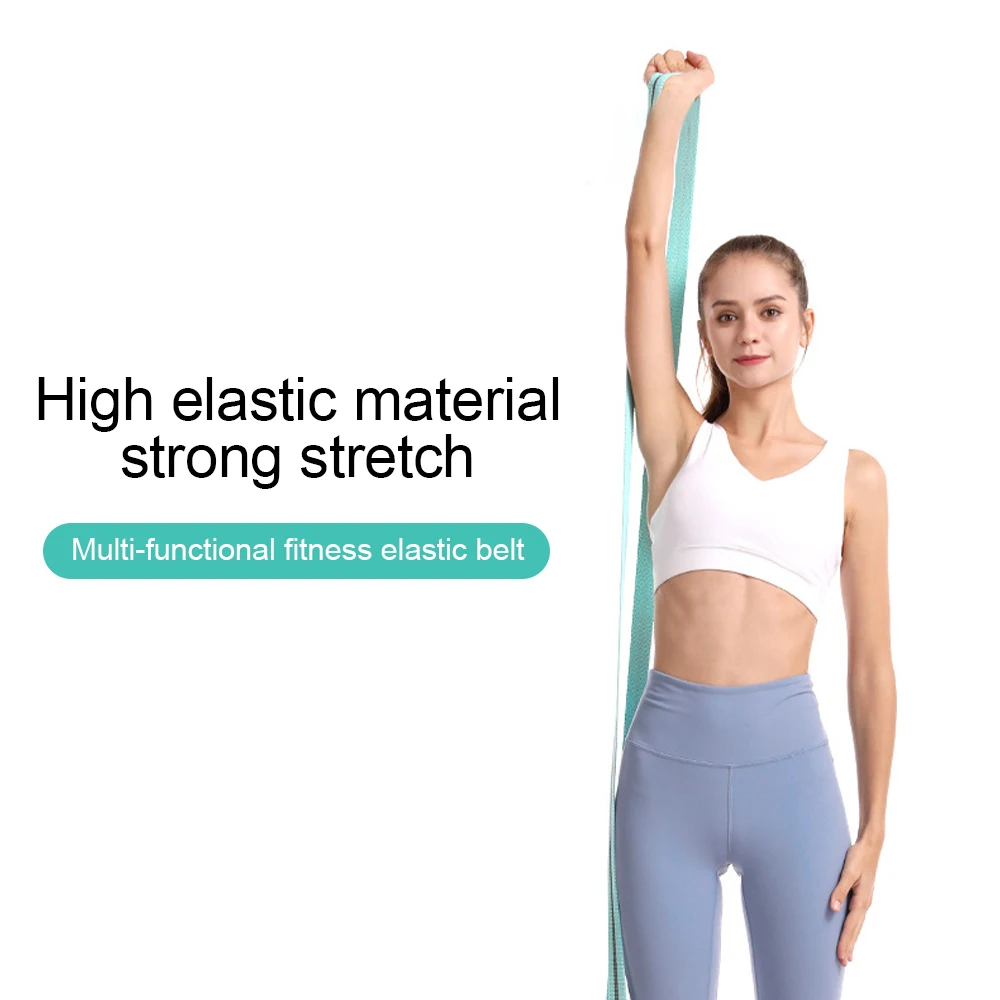 

Long Resistance Bands 200cm*4cm Fitness Equipment Pull Up Assist Booty Hip workout loop Elastic bands Yoga Gym Training Exercis