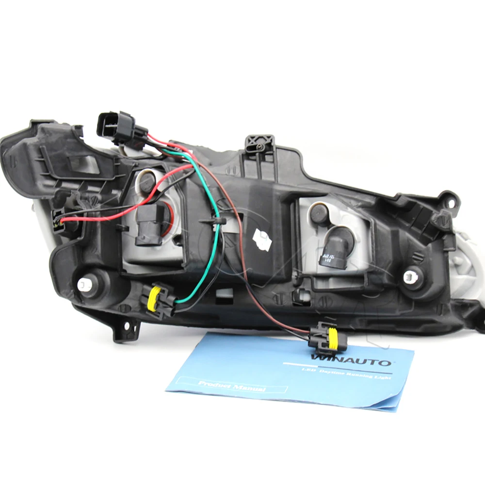 Автомобильные фары PMFC для Hyundai Santa Fe IX45 2013-2015 в сборе 12 В светодиодный дневные
