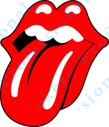 

Funny Car Sticker and Decal Rolling Stones Multi-Color High Quality Music Tongue for Bumper Window Laptop Auto Decoration