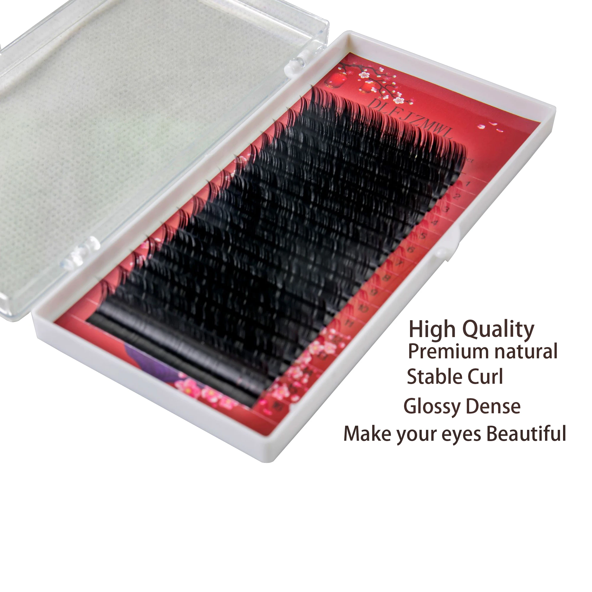 16 рядов накладных ресниц из искусственной норки Индивидуальные ресницы