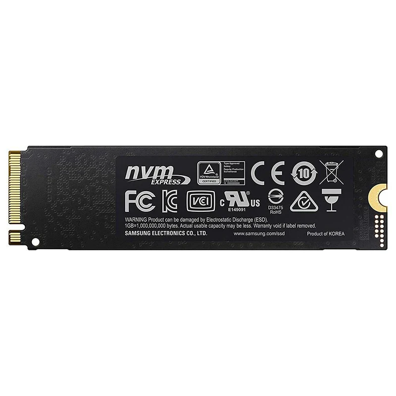 Samsung 970 EVO M.2 SSD 500GB 1 ТБ Внутренний твердотельный диск HDD жесткий дюймовый ноутбук
