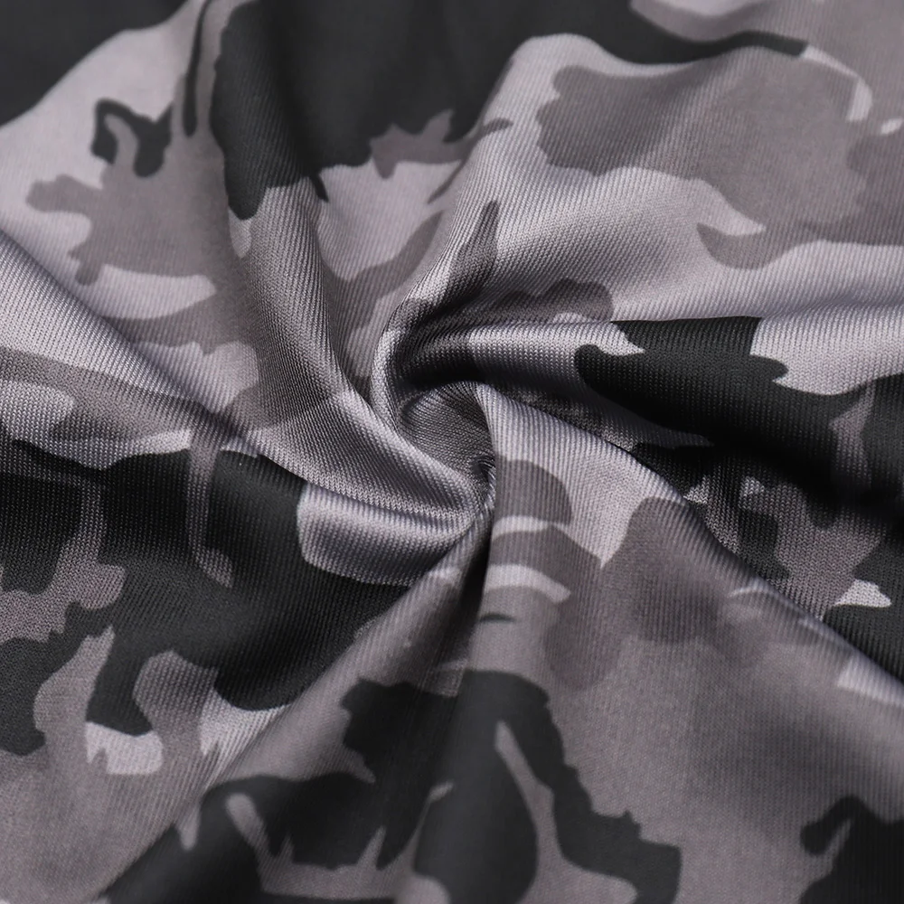 Мужские спортивные камуфляжные компрессионные брюки ARSUXEO базовый слой 3/4 трико