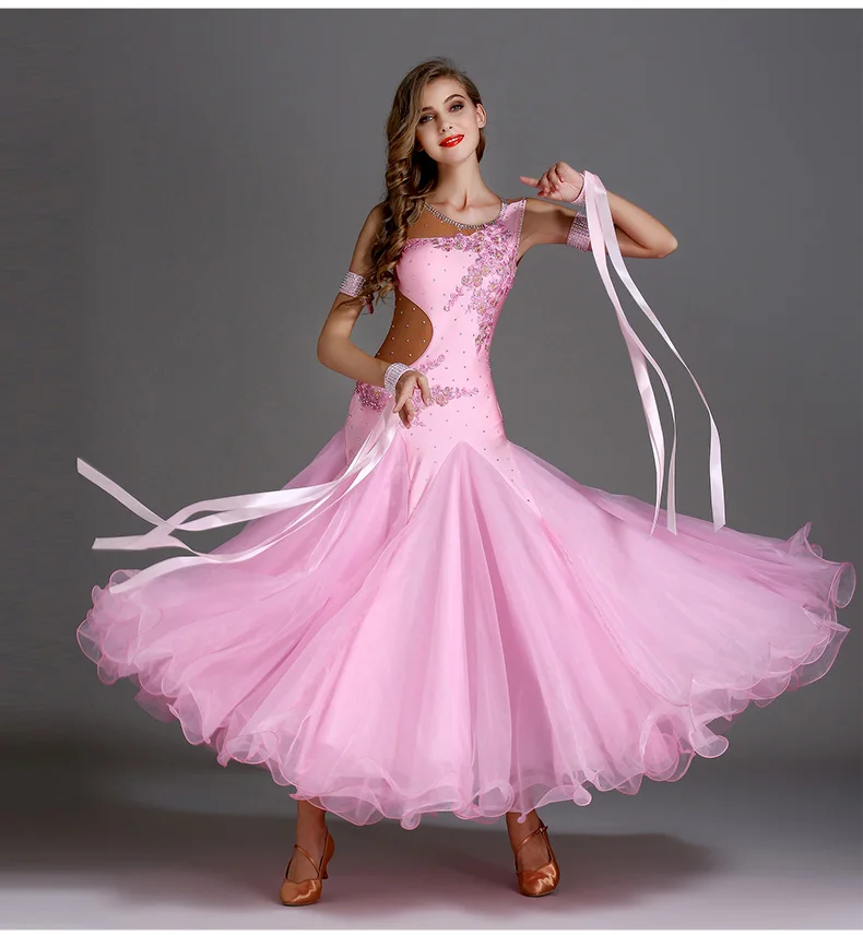 

High Quality Cheap Women Girls Performance Wear Ballroom Dance Dress