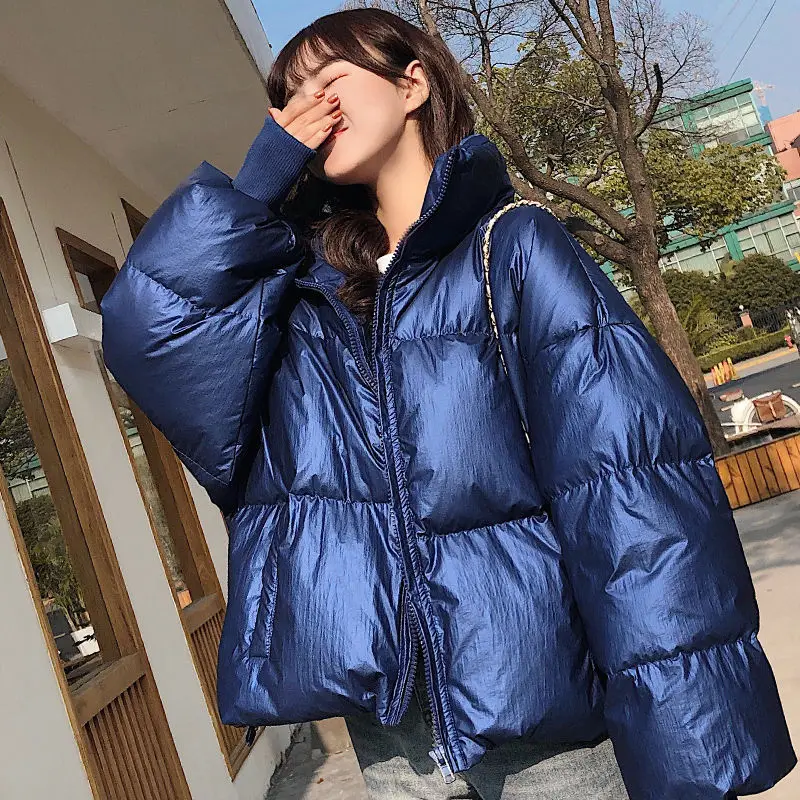 

Korean version of the loose Harajuku style cotton-padded jacket women's cotton-padded jacket women's short winter bread clothes