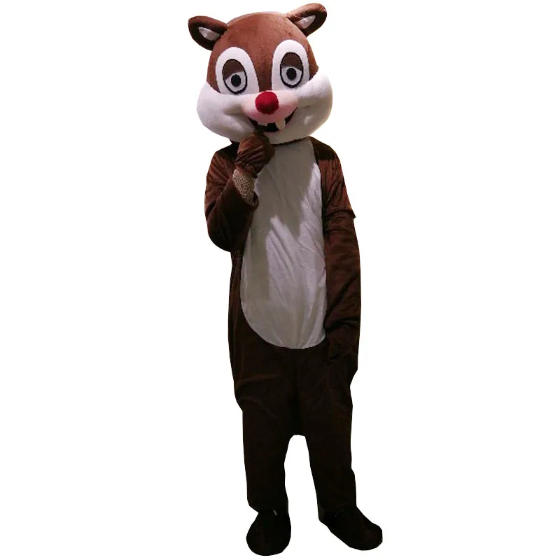 

Brown squirrel cartoon doll costume walking performance props stage performance costume squirrel headgear