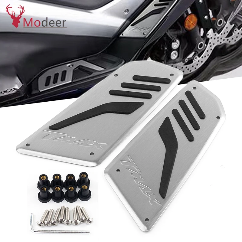 

Front Motorcycle Accessories Silver Gold Pedals Foot Pegs Footrests Fits For Yamaha Tmax560 T MAX 560 2019 2020 -2022 Footrest