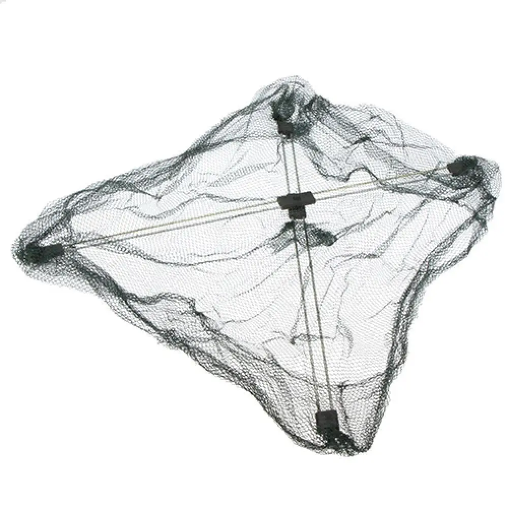 

Practical Fish Net Foldable Mesh Baits Trap Cast Crab Shrimp Cage Fishing Gadgets