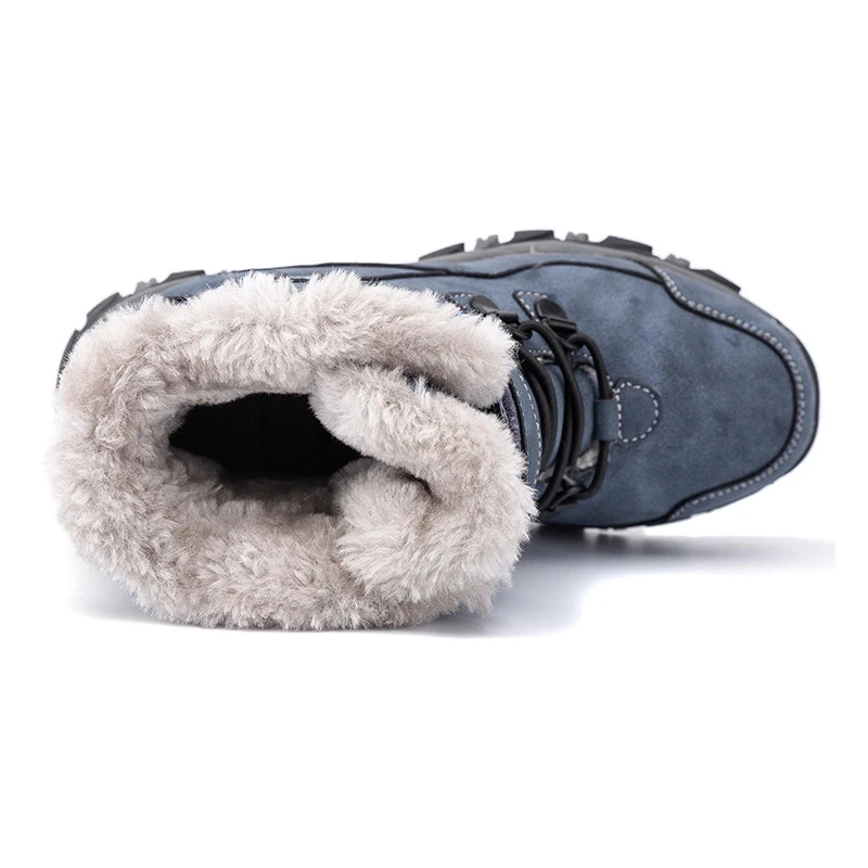 High Quality Boys Winter Snow Boots 2021 New Platform Warm Cotton Shoes Anti-slip Rubber Sneakers For Big Kids Size 28-40 | Мать и