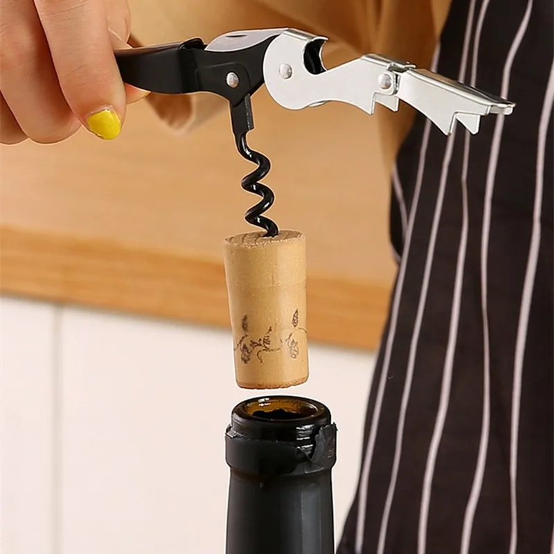 Multifunctional Stainless Steel Wine Wine Bottle Opener Multifunctional Sea Horse Knife Wine Knife Beer Bottle Opener