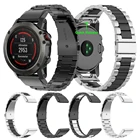 Ремешок для часов Garmin Fenix 6X, 6 Pro, 5X, 3HR, Forerunner 935, 945, легко снимаемый, из нержавеющей стали