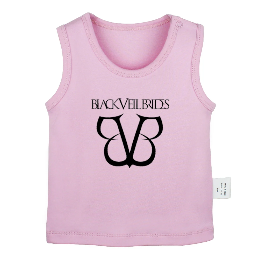 Black Veil Brides Crew BVB Fall Out Boy FOB Rock Band Newborn Baby Tank Tops Toddler Vest Sleeveless Infant Cotton Clothes | Футболки для